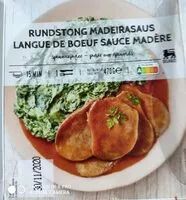 Mängden socker i Langue de boeuf sauce Madère
