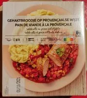 Mängden socker i Gehaktbroodje op provençaalse wijze / Pain de viande à la provençale