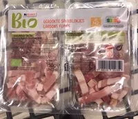 Mängden socker i Lardons fumés bio