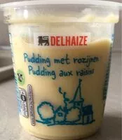 Mängden socker i Pudding met rozijnen / Pudding aux raisins