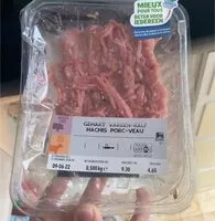 Mängden socker i Hachis porc-veau