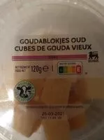 Mängden socker i Cubes de gouda vieux