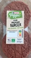Mängden socker i Vegan premium burger