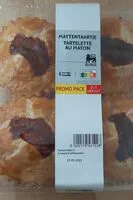 Mängden socker i Tartelette au maton