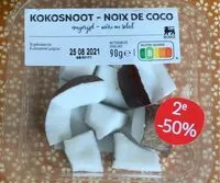 Mängden socker i Noix de coco