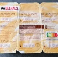 Mängden socker i Crème dessert