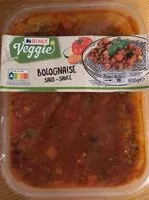 Mängden socker i Veggie bolognaise