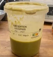 Mängden socker i Soupe de legumes