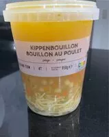 Mängden socker i Bouillon au poulet