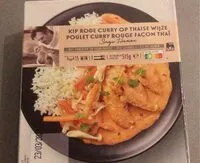 Mängden socker i Poulet curry rouge facon thai