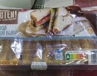 Mängden socker i No gluten pain blanc