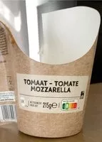 Mängden socker i Wrap tomate-mozzarella