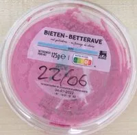 Mängden socker i Dip betterave fromage de chèvre