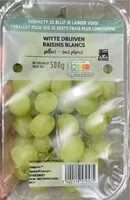 Mängden socker i Raisins blancs