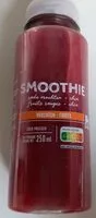 Mängden socker i Smoothie fruits rouges - chia