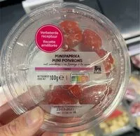 Mängden socker i Minipaprika met roomkaas