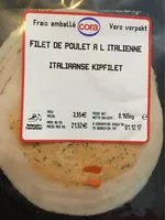 Mängden socker i Filet de poulet à l’italienne