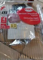 Mängden socker i Jambon degraisse