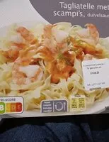 Mängden socker i Tagliatelle aux scampis