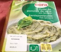 Mängden socker i Purée de pommes de terre aux epinard