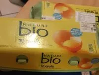 Mängden socker i Nature Bio 10 œufs