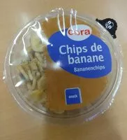 Mängden socker i Chips de banane