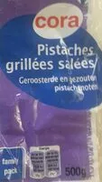 Mängden socker i Pistaches grillees