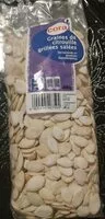 Mängden socker i Graines de citrouille grillées salées