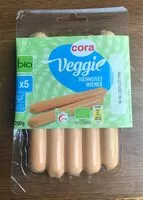 Mängden socker i Veggie viennoise wieners