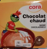 Mängden socker i Chocolat chaud Cora pour Dolce Gusto