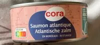 Mängden socker i Saumon atlantique en morceaux