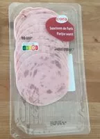 Mängden socker i Saucisson de paris