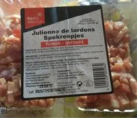 Mängden socker i Julienne de lardons fumés