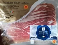 Mängden socker i Prosciutto du San Daniele