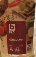 Mängden socker i Minestrone