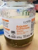 Mängden socker i Cornichons