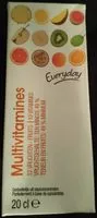 Mängden socker i Nectar multivitamines - multifruits
