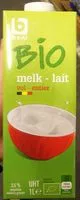 Mängden socker i Lait entier BIO