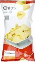 Mängden socker i Everyday Chips Sel