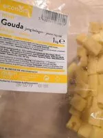 Mängden socker i Gouda jeune reposé