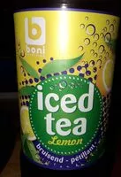 Mängden socker i Iced tea lemon