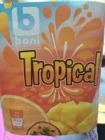Mängden socker i Tropical