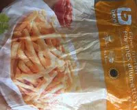 Mängden socker i Boni pommes allumettes