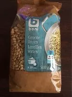 Mängden socker i boni groene linzen