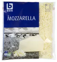 Mängden socker i Mozzarella Râpée
