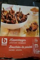 Mängden socker i Bouchées de poulet