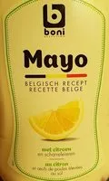 Mängden socker i Mayo au citron