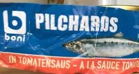Mängden socker i Pilchards à la sauce tomate
