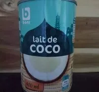 Mängden socker i Lait de coco