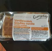 Mängden socker i Gaufres vanille